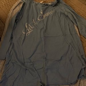 COPY - Lane Bryant Let it Snow pajama set